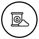 Recycled materials icon